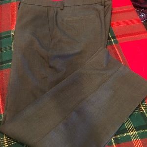 Haggar grey small tic weave pant.